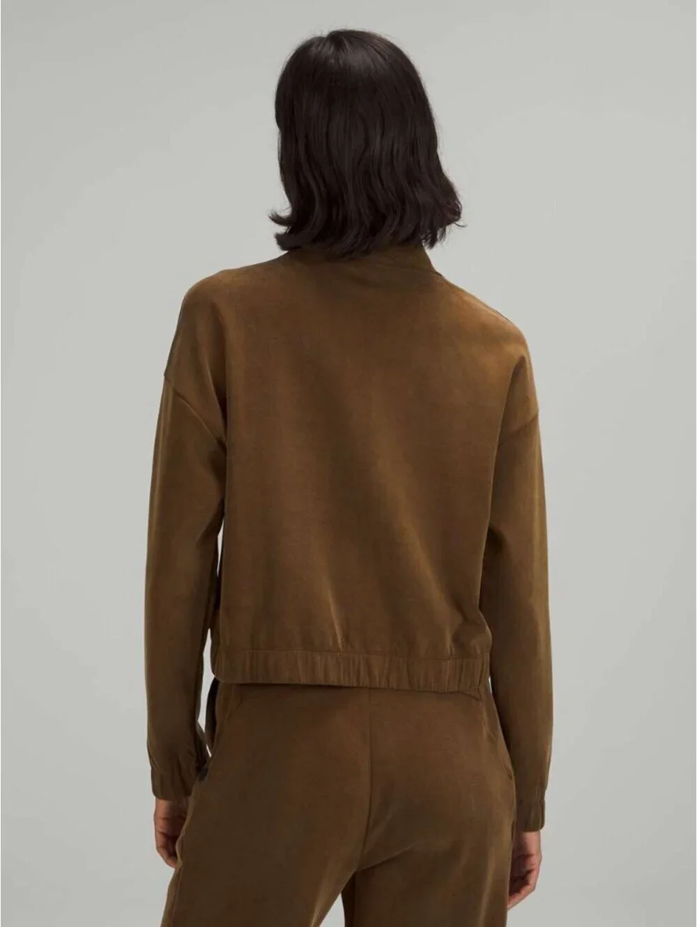 Lululemon lab Cropped Half-Zip - Deep Artifact